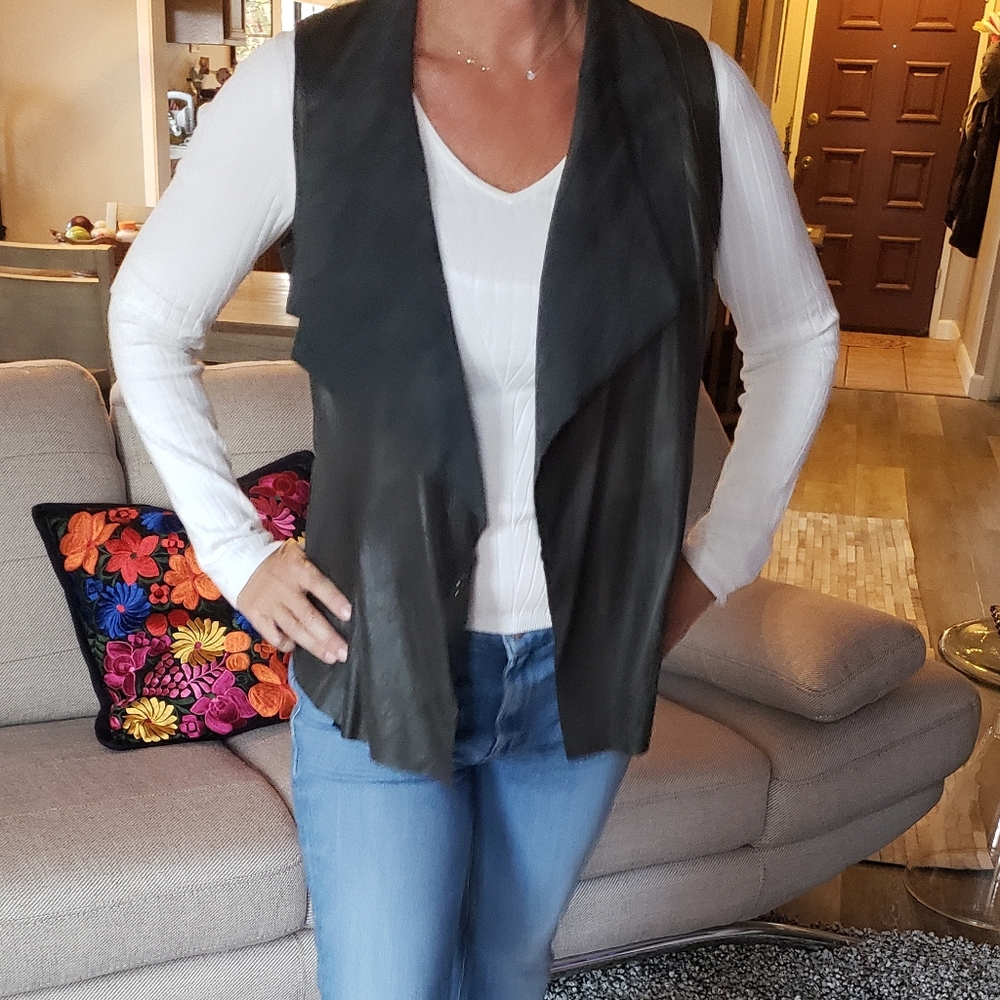Buttery Soft Leather Vest